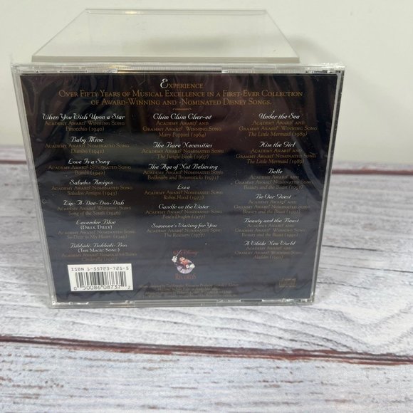 Disney Rare CD And The Winner Is Collection of Disney Classic Songs 1994 New - Picture 2 of 3